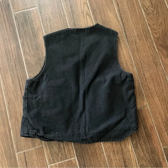 Sherpa Lined Carhartt Vest size L - Picture 7 of 7